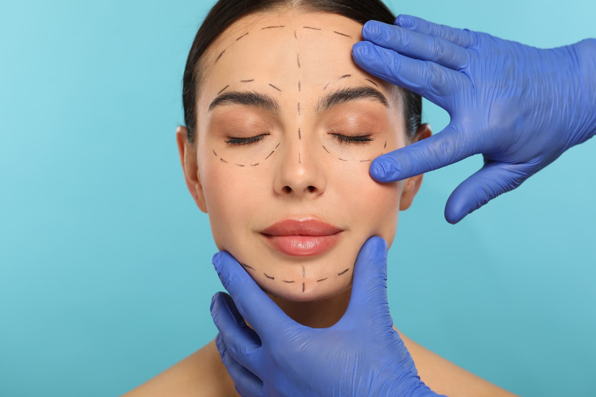 Rhinoplasty facial assessment at LHCSC London